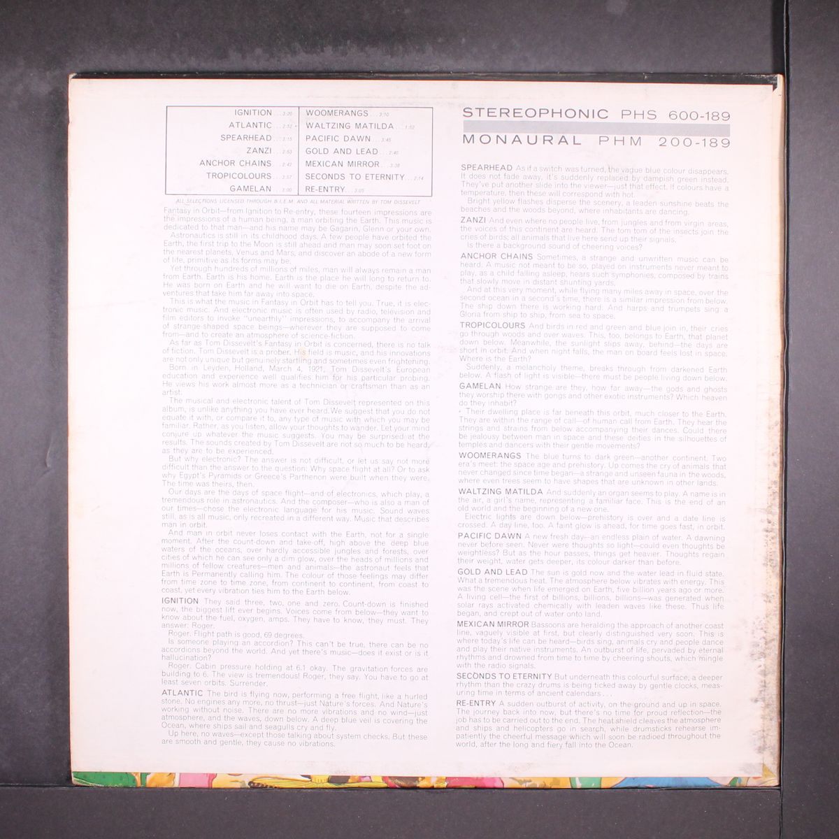 fantasy in orbit by TOM DISSEVELT