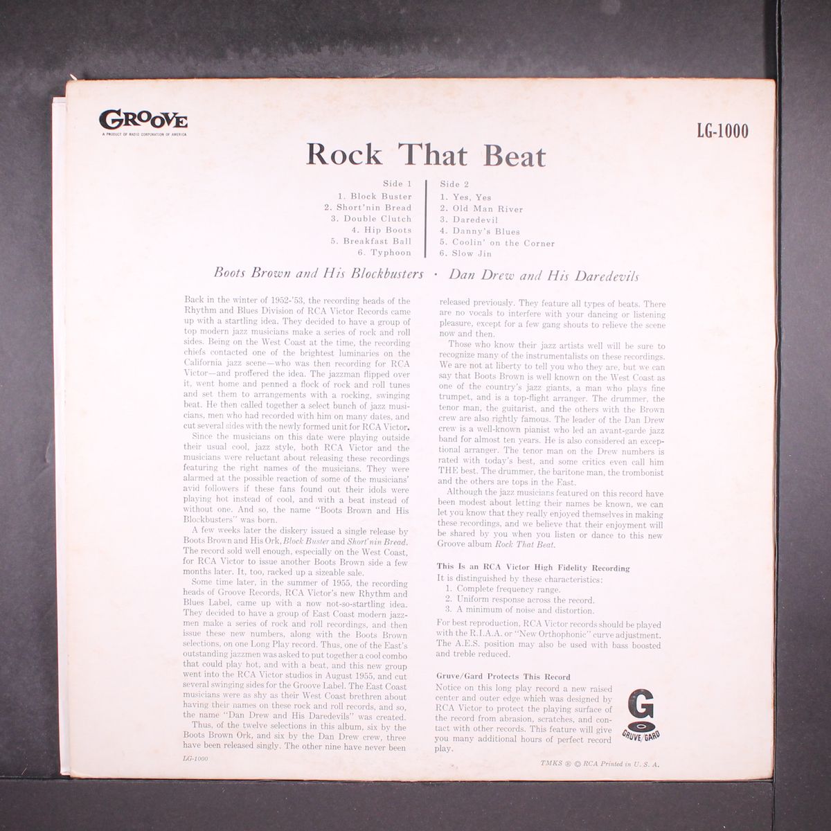 rock that beat by BOOTS BROWN