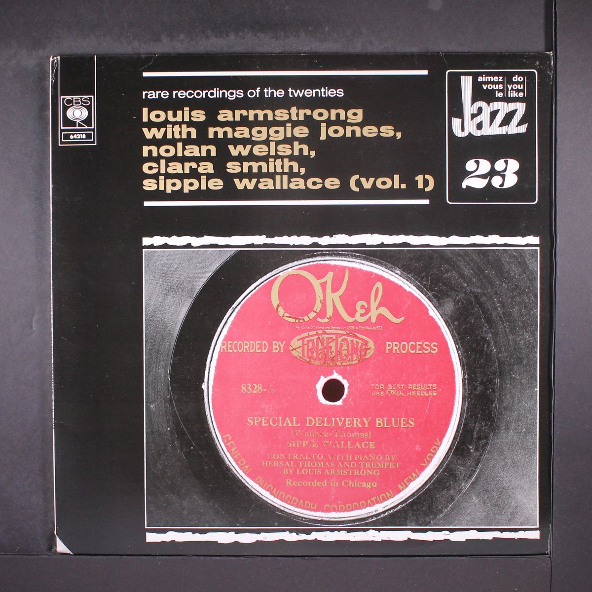with maggie jones, nolan welsh, clara smith, sippie wallace (vol. 1) by LOUIS ARMSTRONG