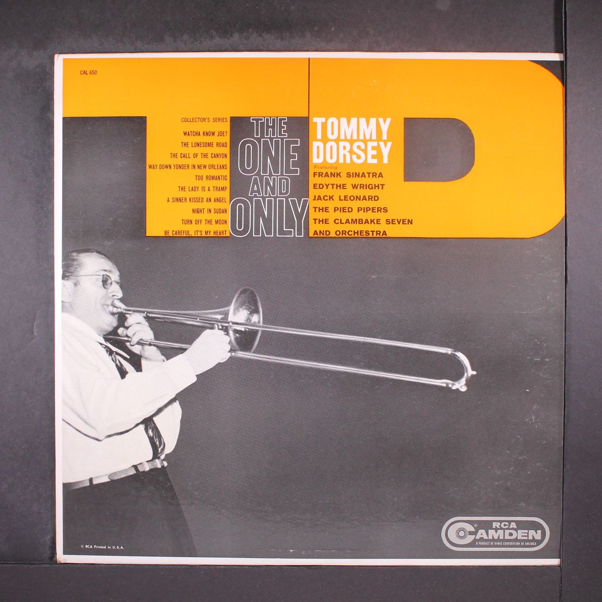 the one and only by TOMMY DORSEY