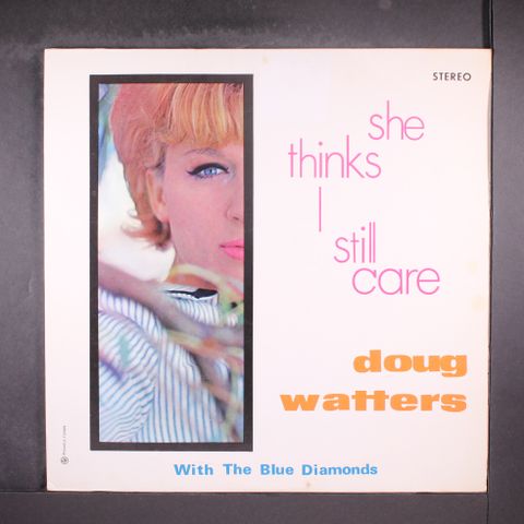 DOUG WATTERS WITH BLUE DIAMONDS