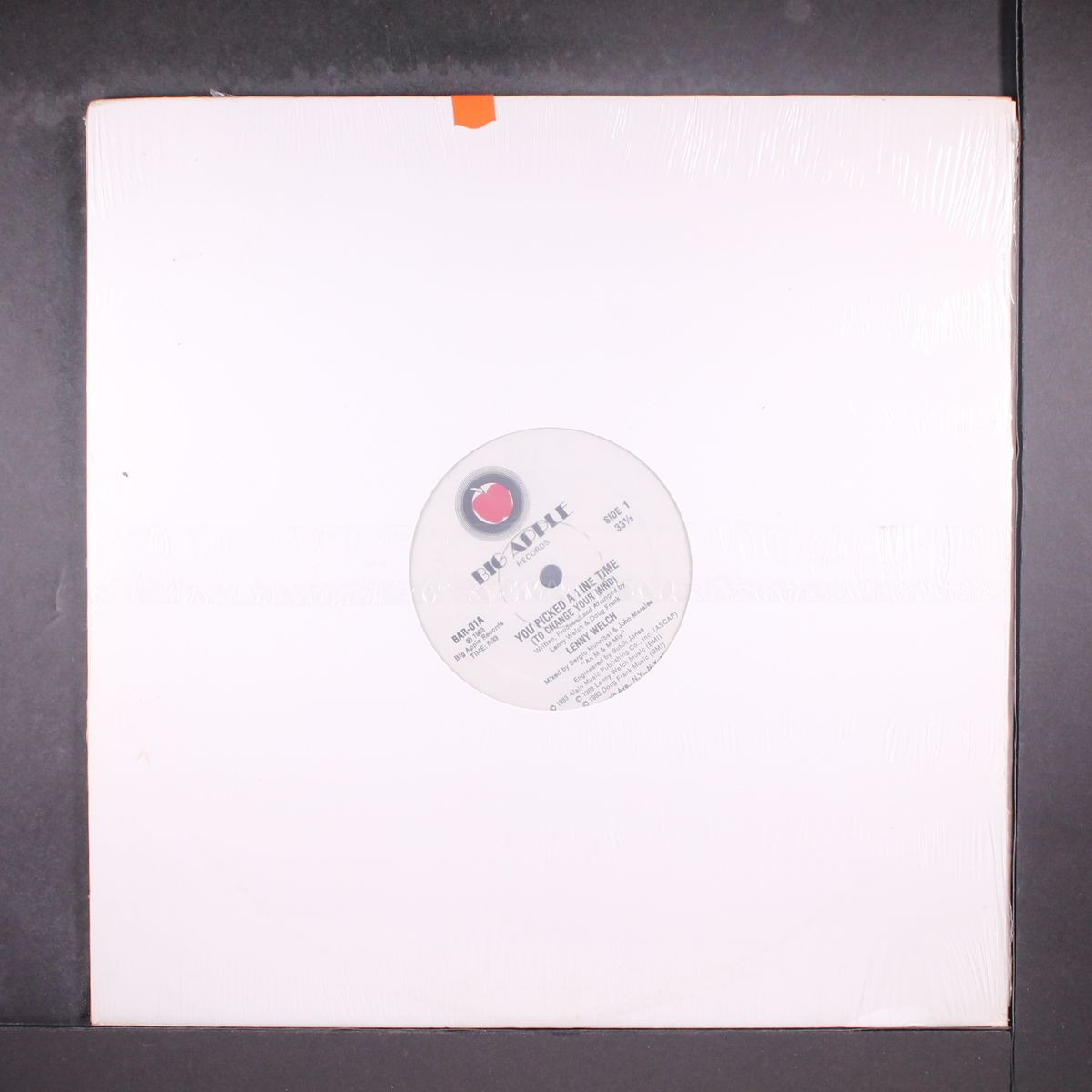 you picked a fine time / instro by LENNY WELCH