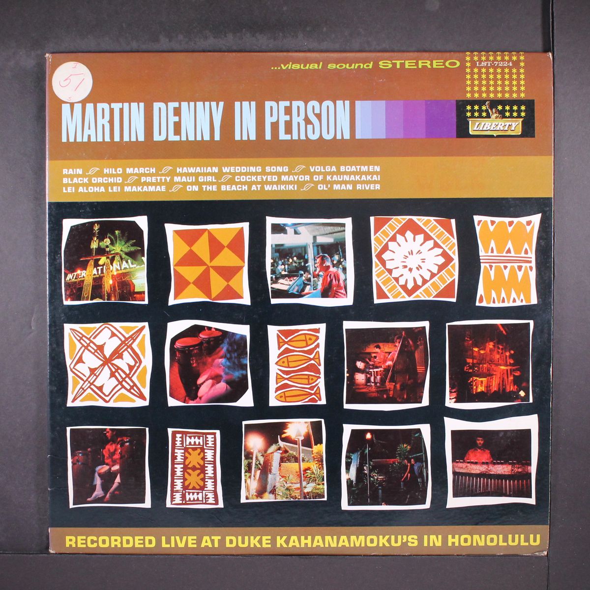 in person by MARTIN DENNY