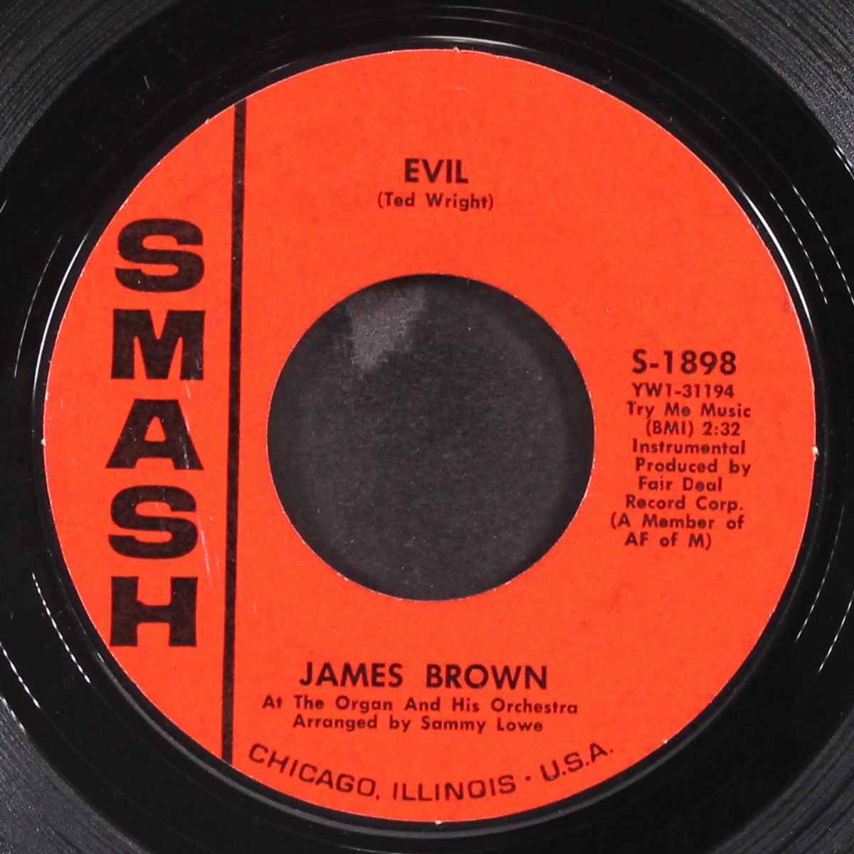 evil / caldonia by JAMES BROWN