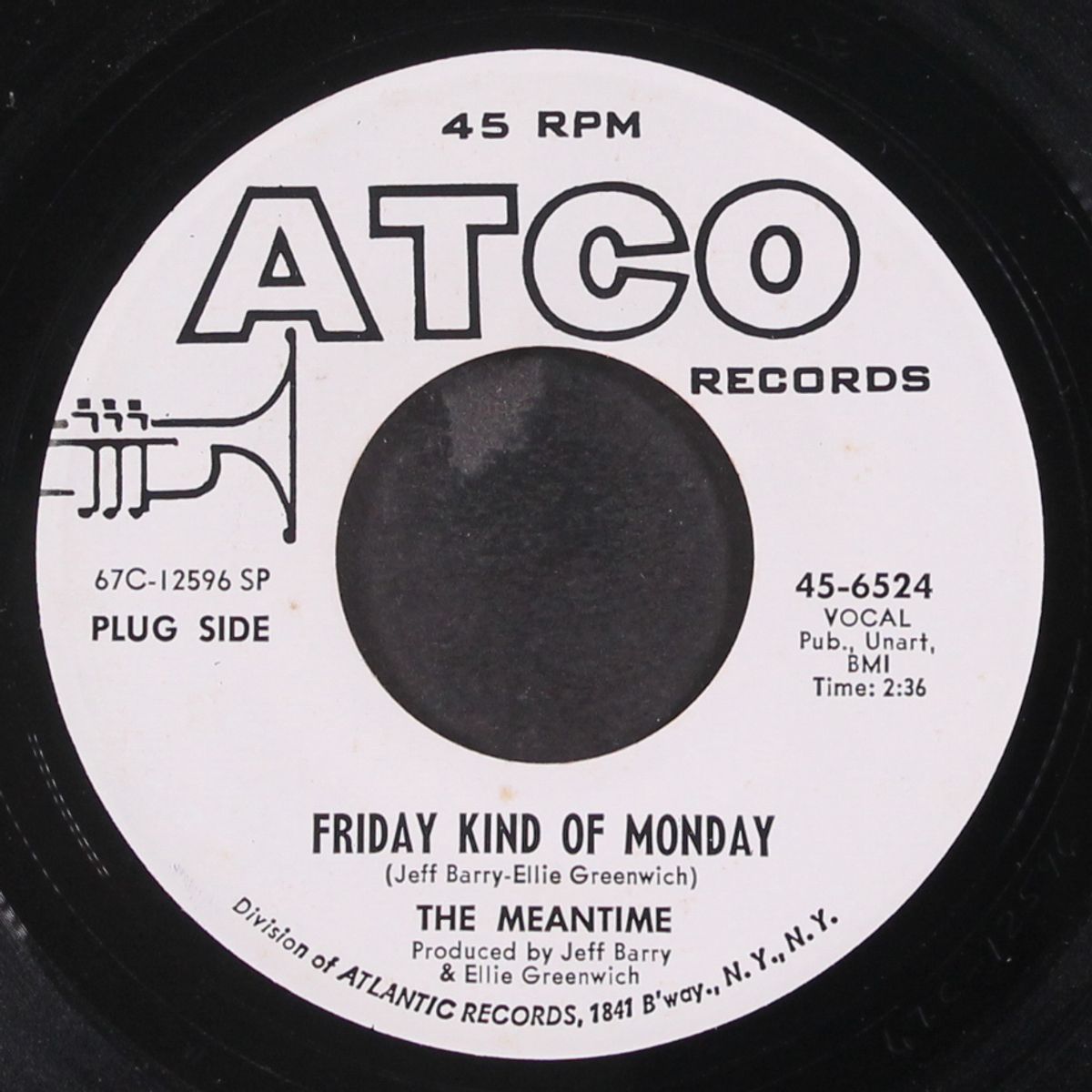 friday kind of monday / right back where i started from by MEANTIME
