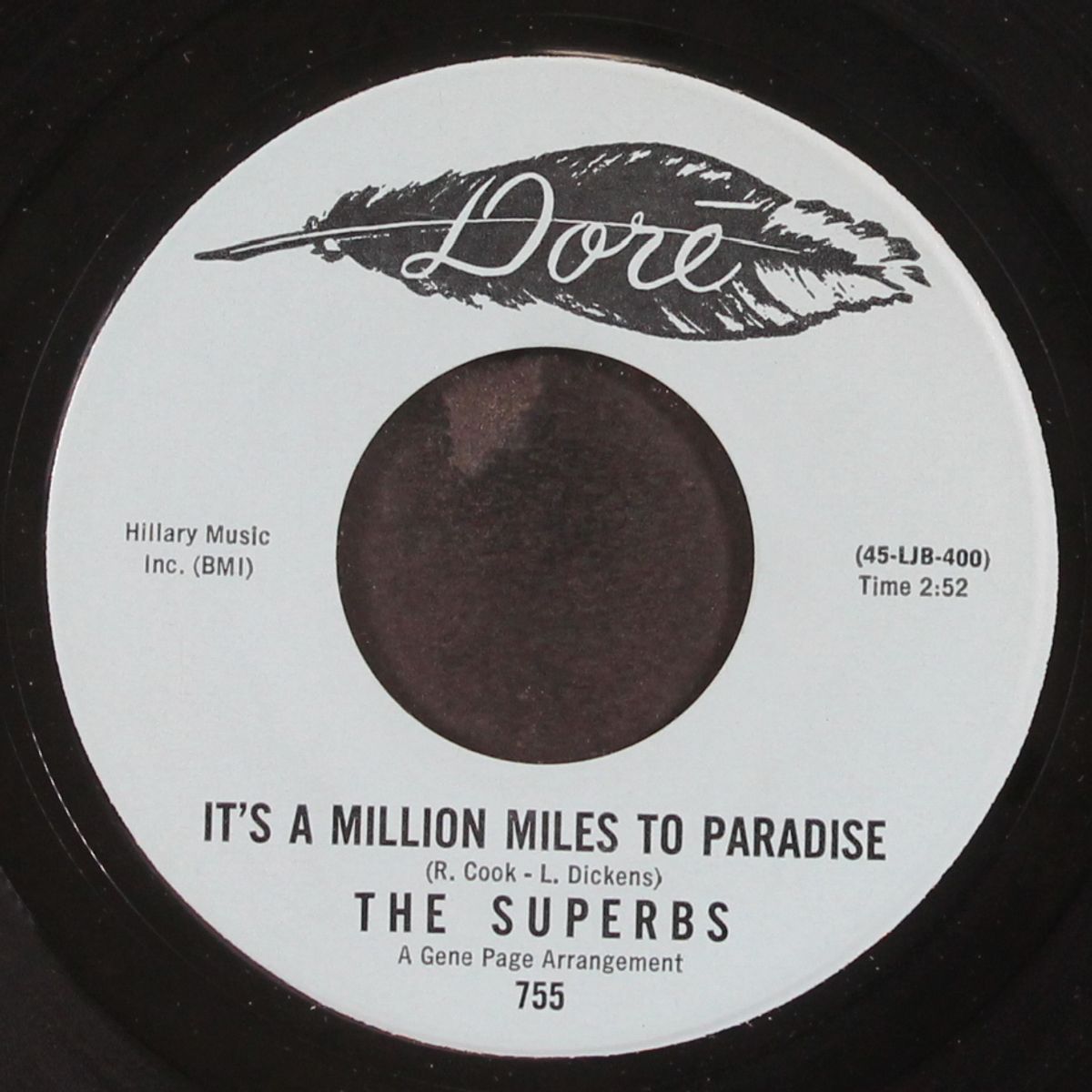 he broke a young girls heart / it's a million miles to paradise by SUPERBS