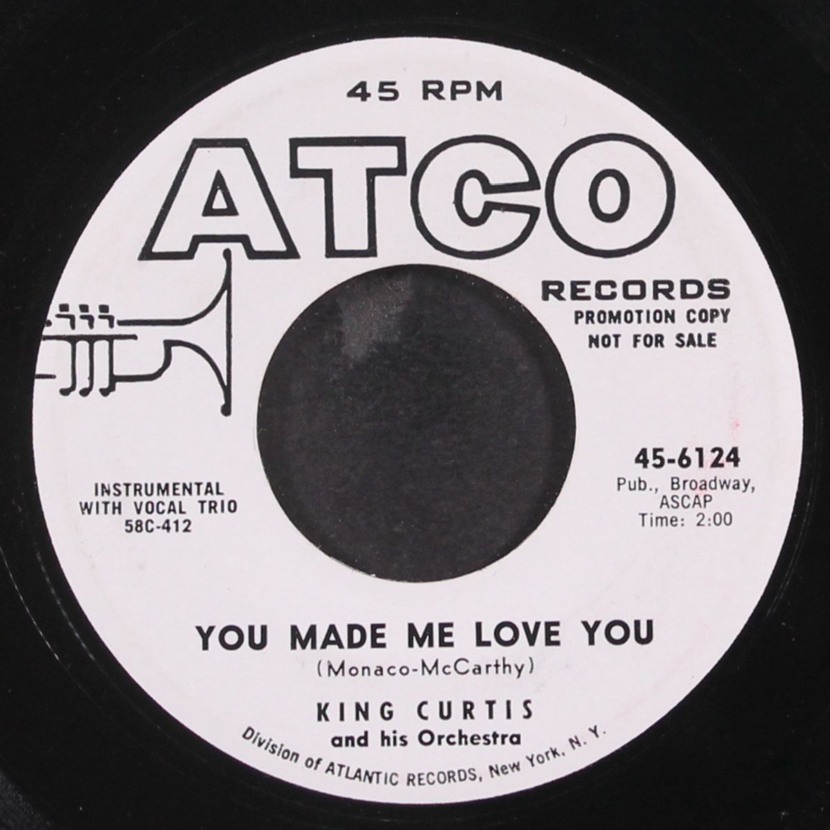 ific / you made me love you by KING CURTIS