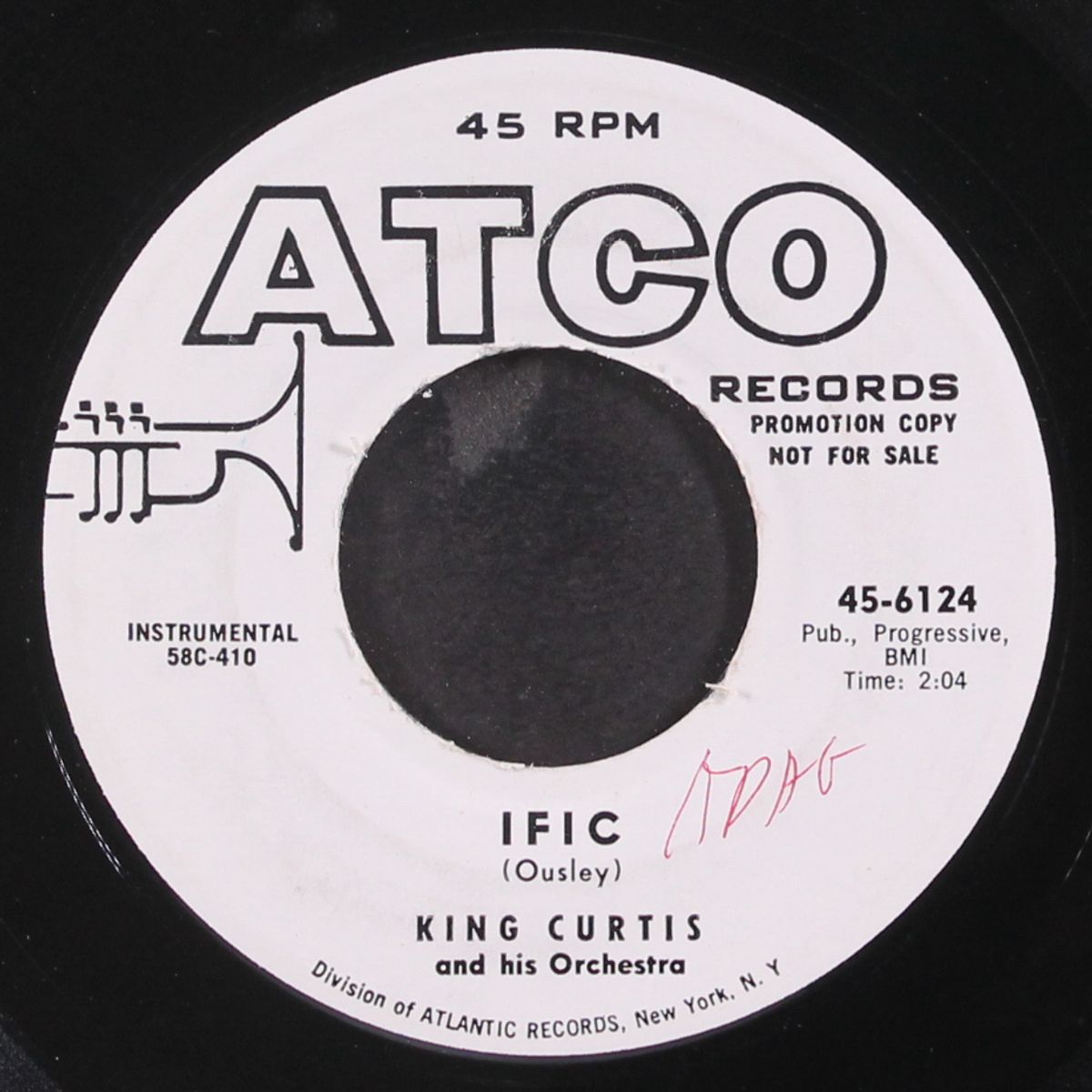 ific / you made me love you by KING CURTIS