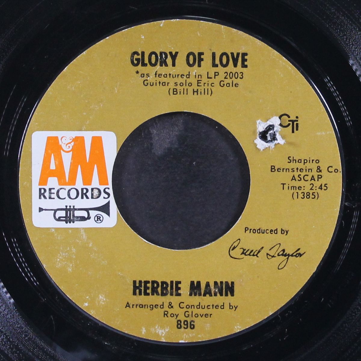 unchain my heart / glory of love by HERBIE MANN