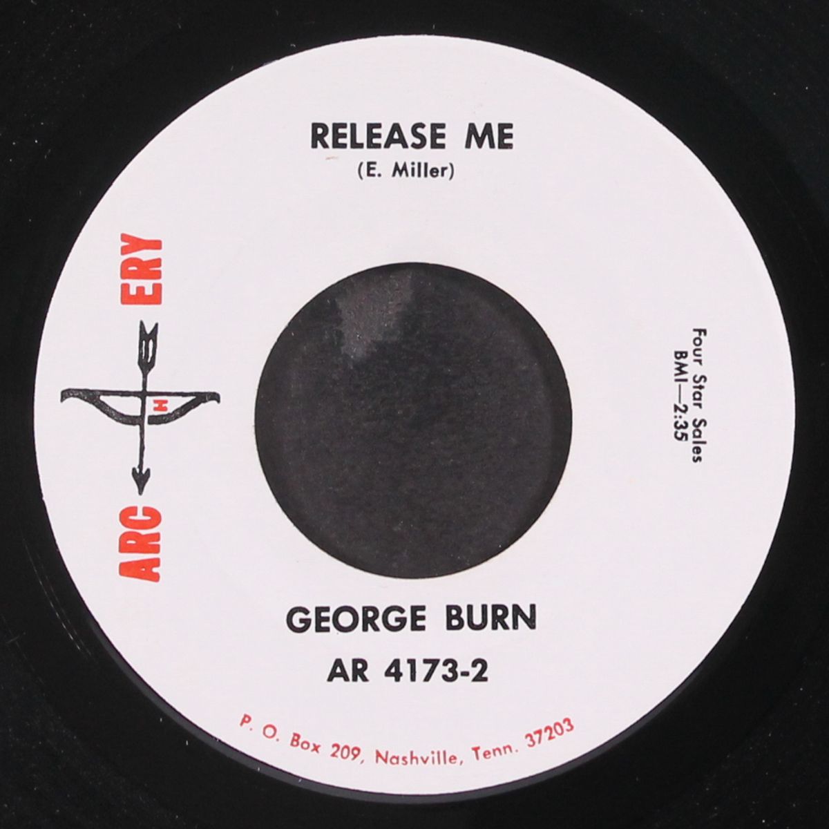 searchin' / release me by GEORGE BURN