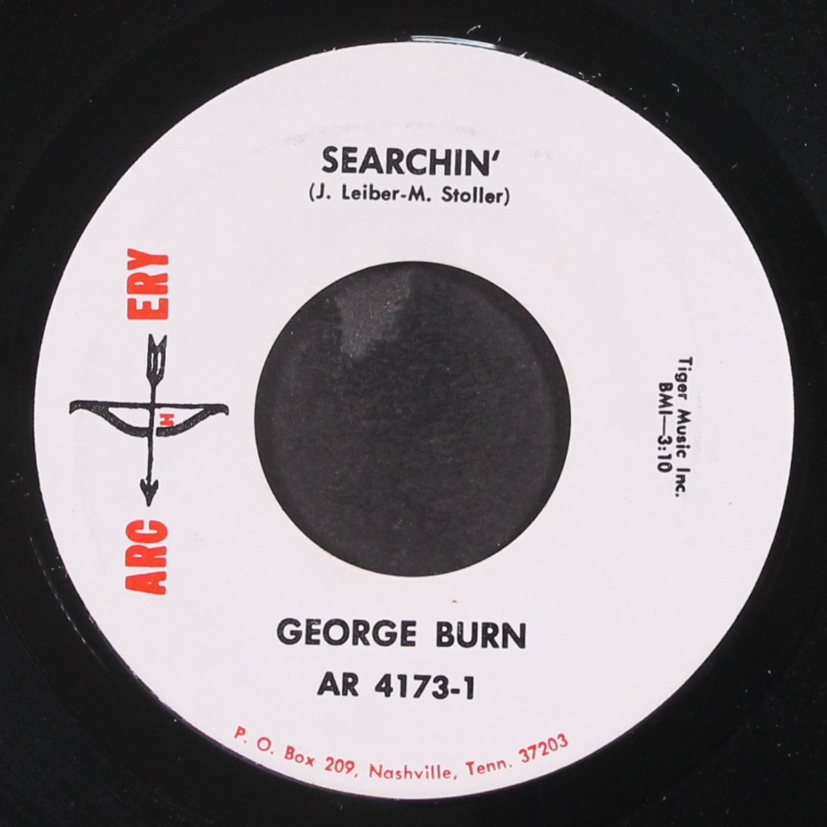 searchin' / release me by GEORGE BURN