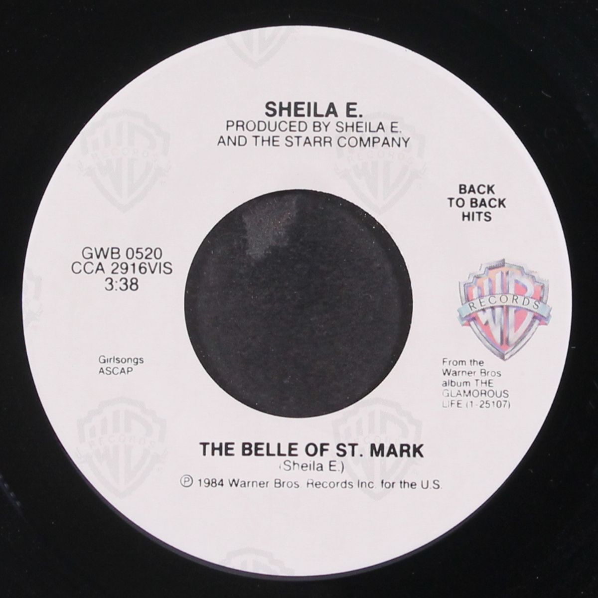 the glamorous life / the belle of st. mark by SHEILA E.
