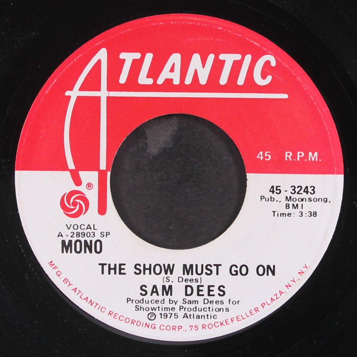 the show must go on / mono by SAM DEES