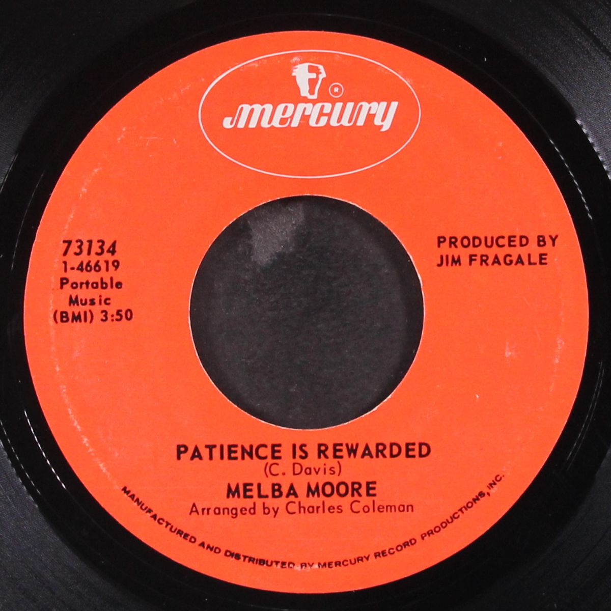 look what you're doing to the man / patience is rewarded by MELBA MOORE