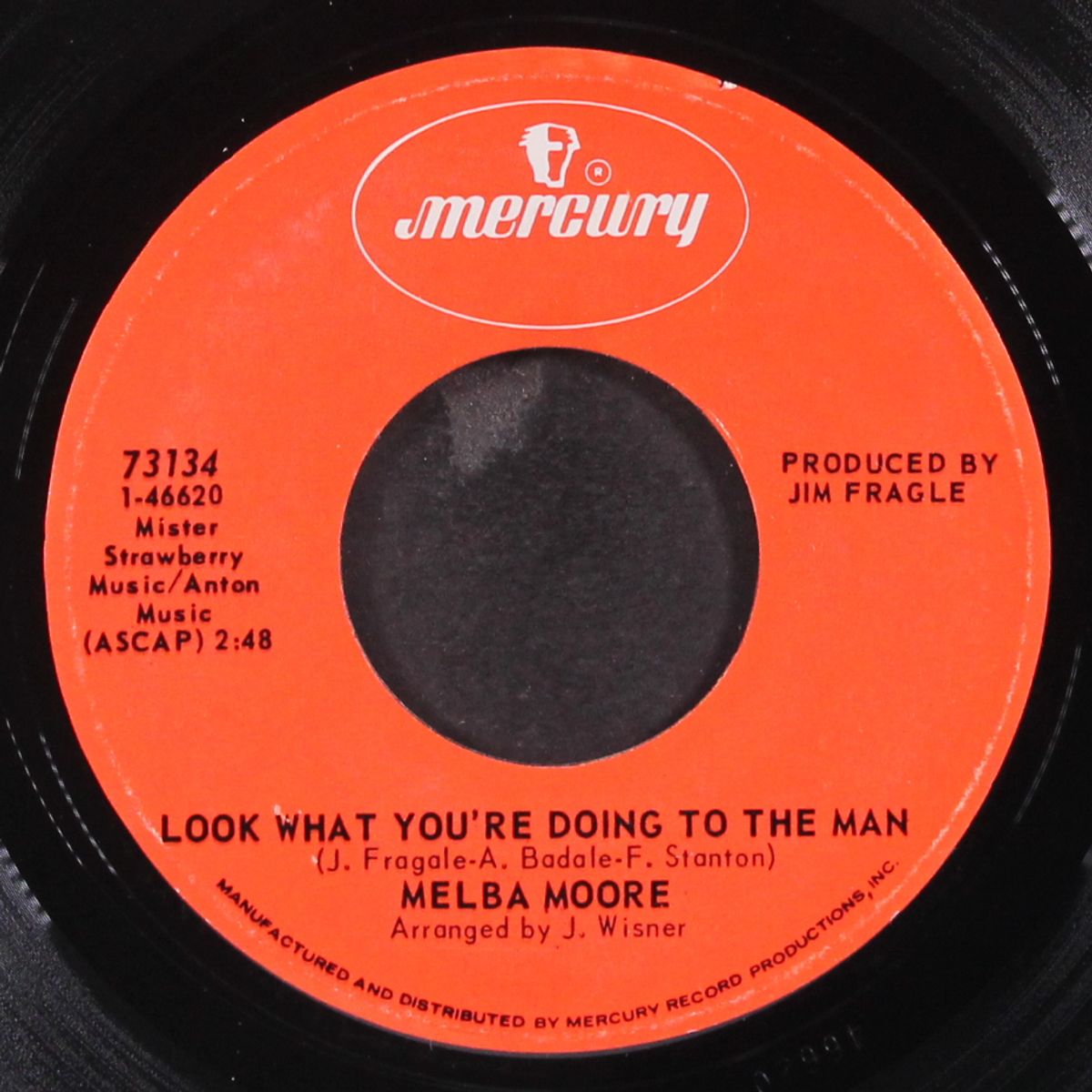 look what you're doing to the man / patience is rewarded by MELBA MOORE