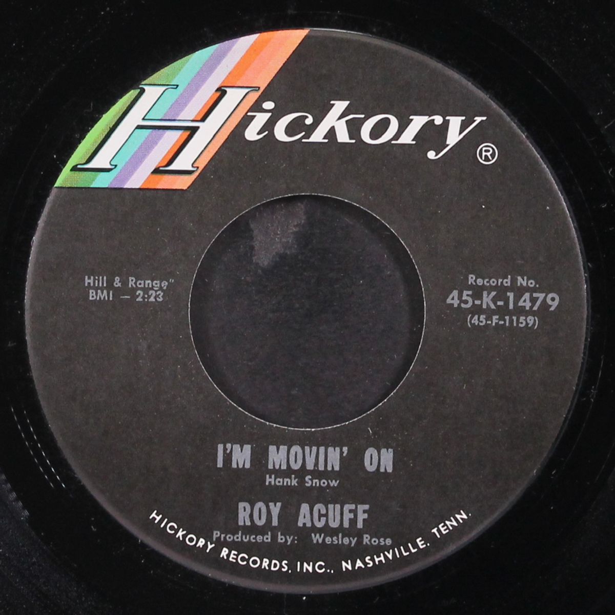 i'm movin' on by ROY ACUFF