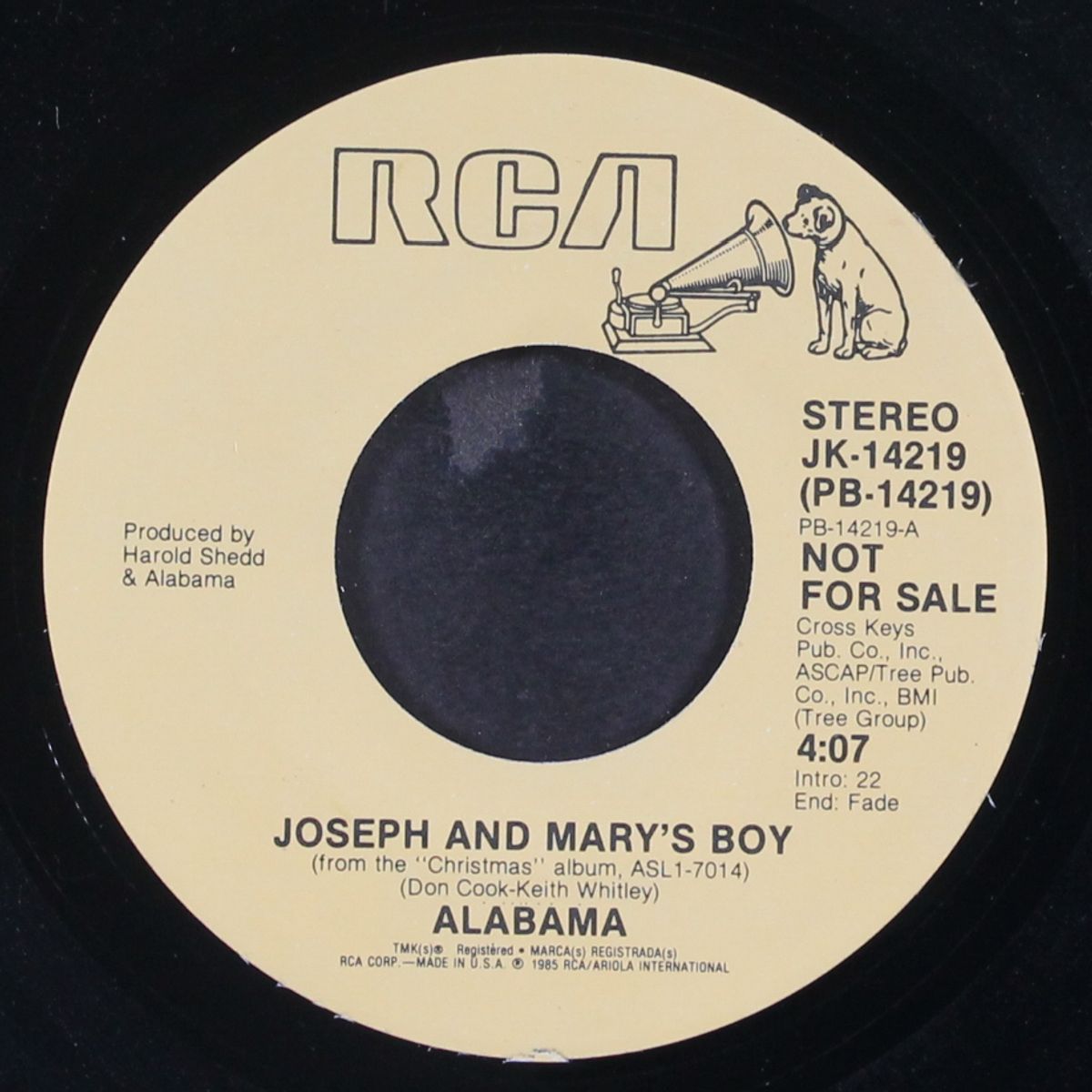 joseph and mary's boy by ALABAMA