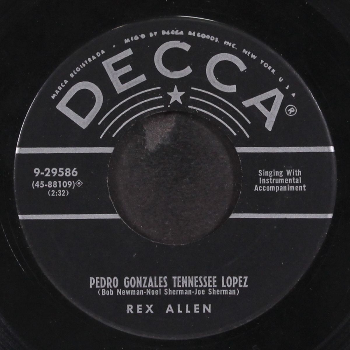 that's what makes the juke box play by REX ALLEN
