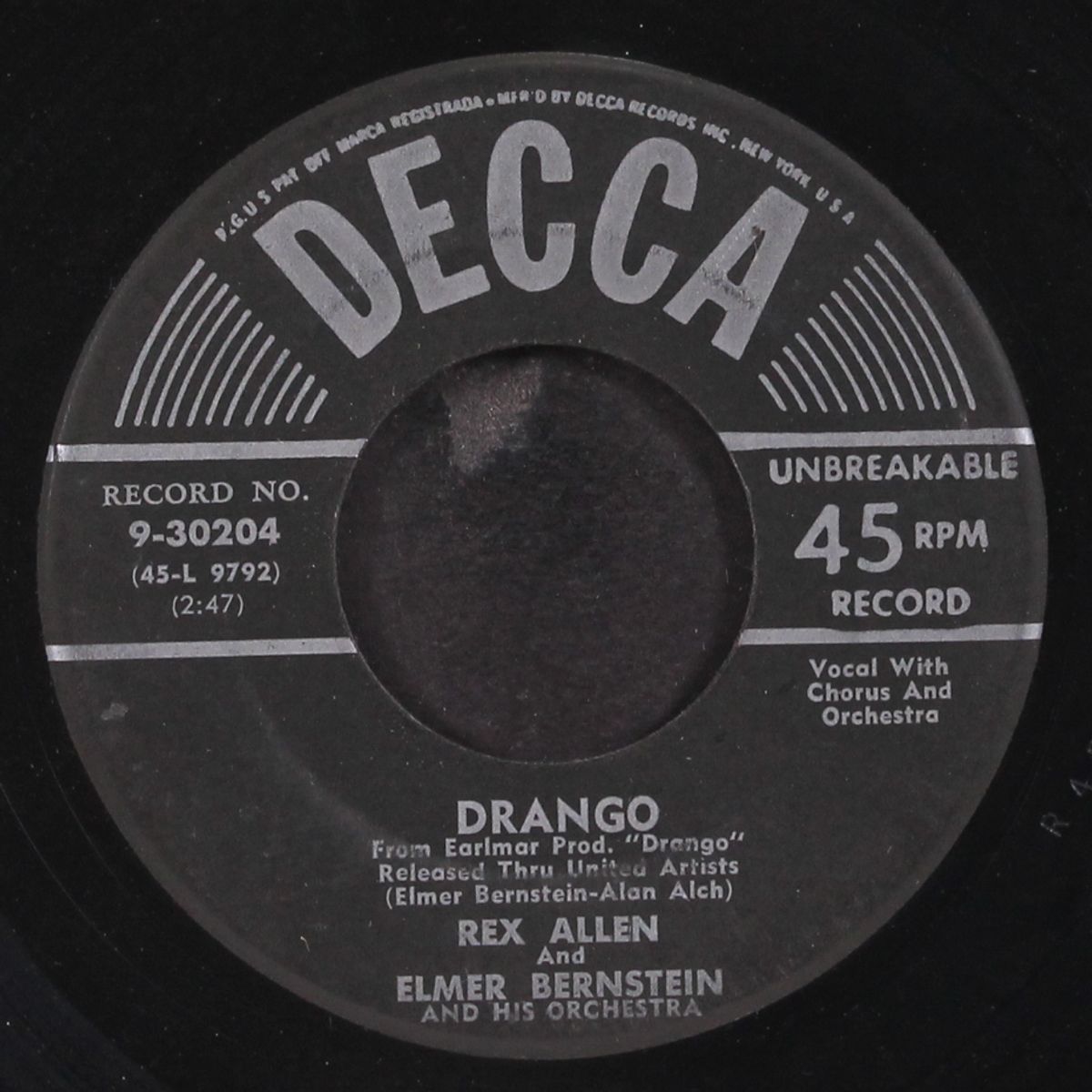 drango by REX ALLEN