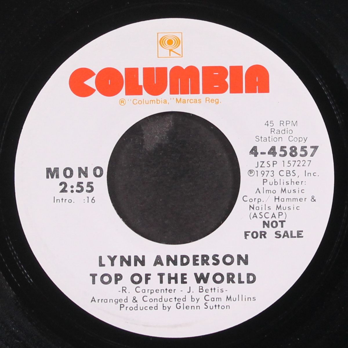top of the world by LYNN ANDERSON