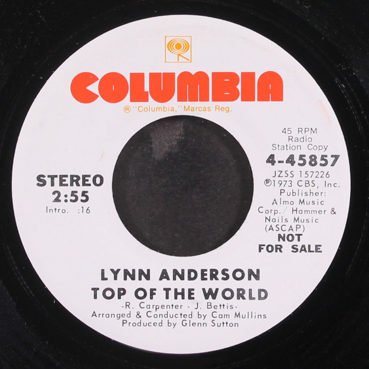 top of the world by LYNN ANDERSON