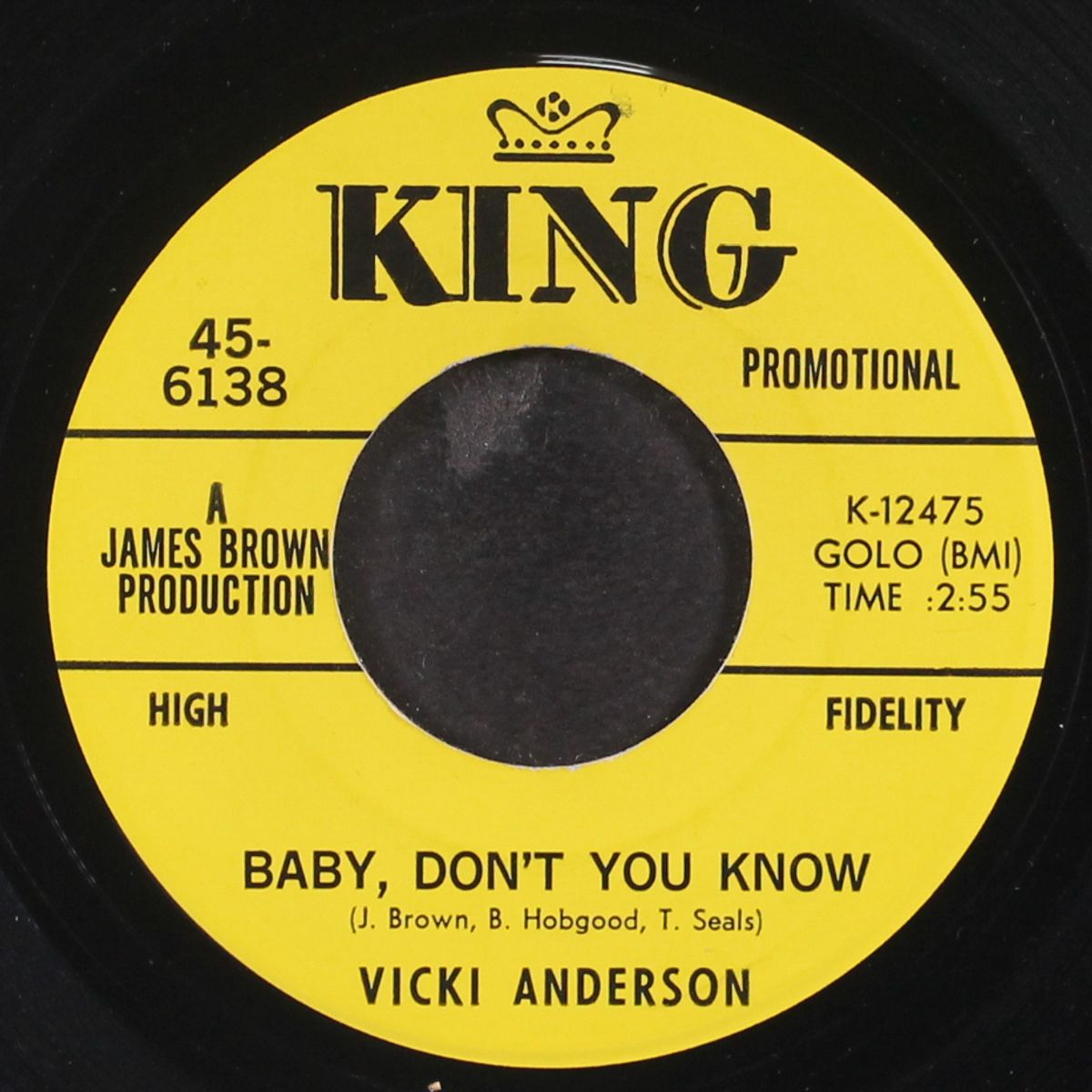 baby, don't you know by VICKI ANDERSON
