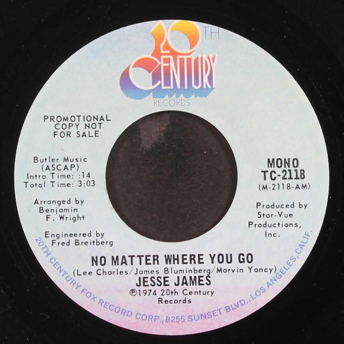 no matter where you go by JESSE JAMES