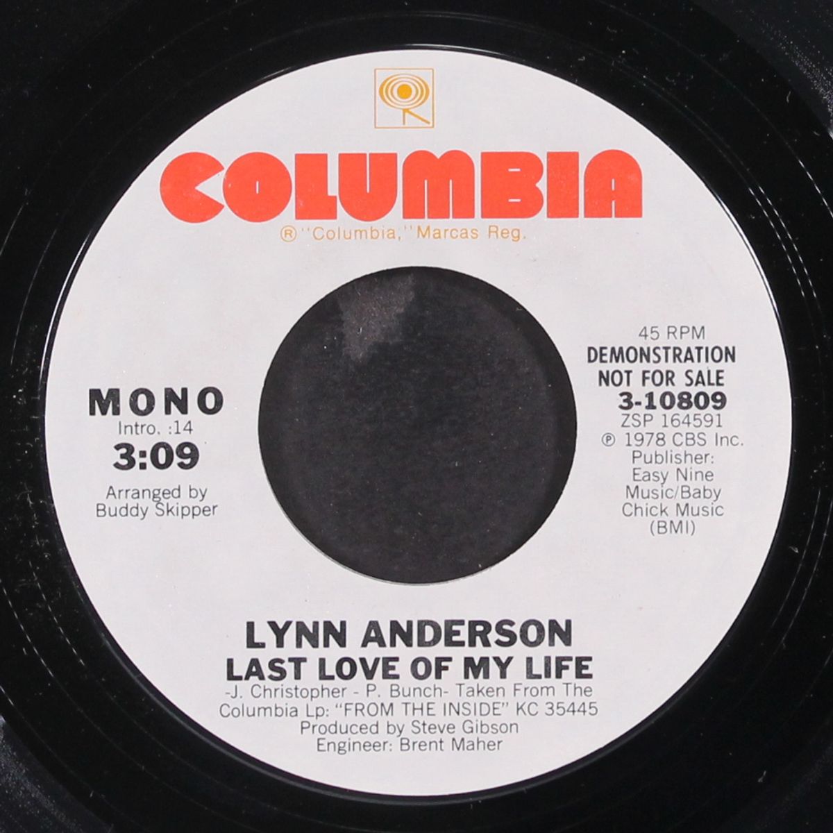 last love of my life / mono by LYNN ANDERSON