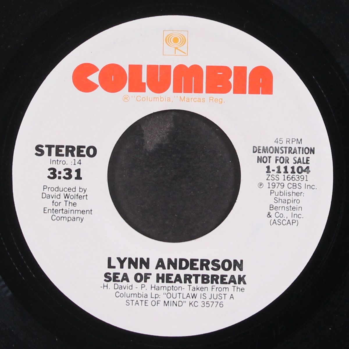 sea of heartbreak / same by LYNN ANDERSON