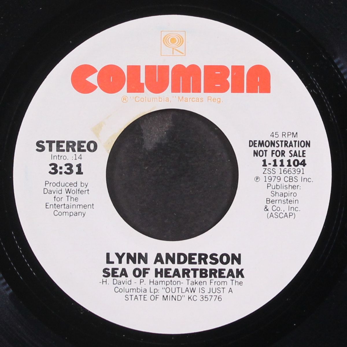 sea of heartbreak / same by LYNN ANDERSON