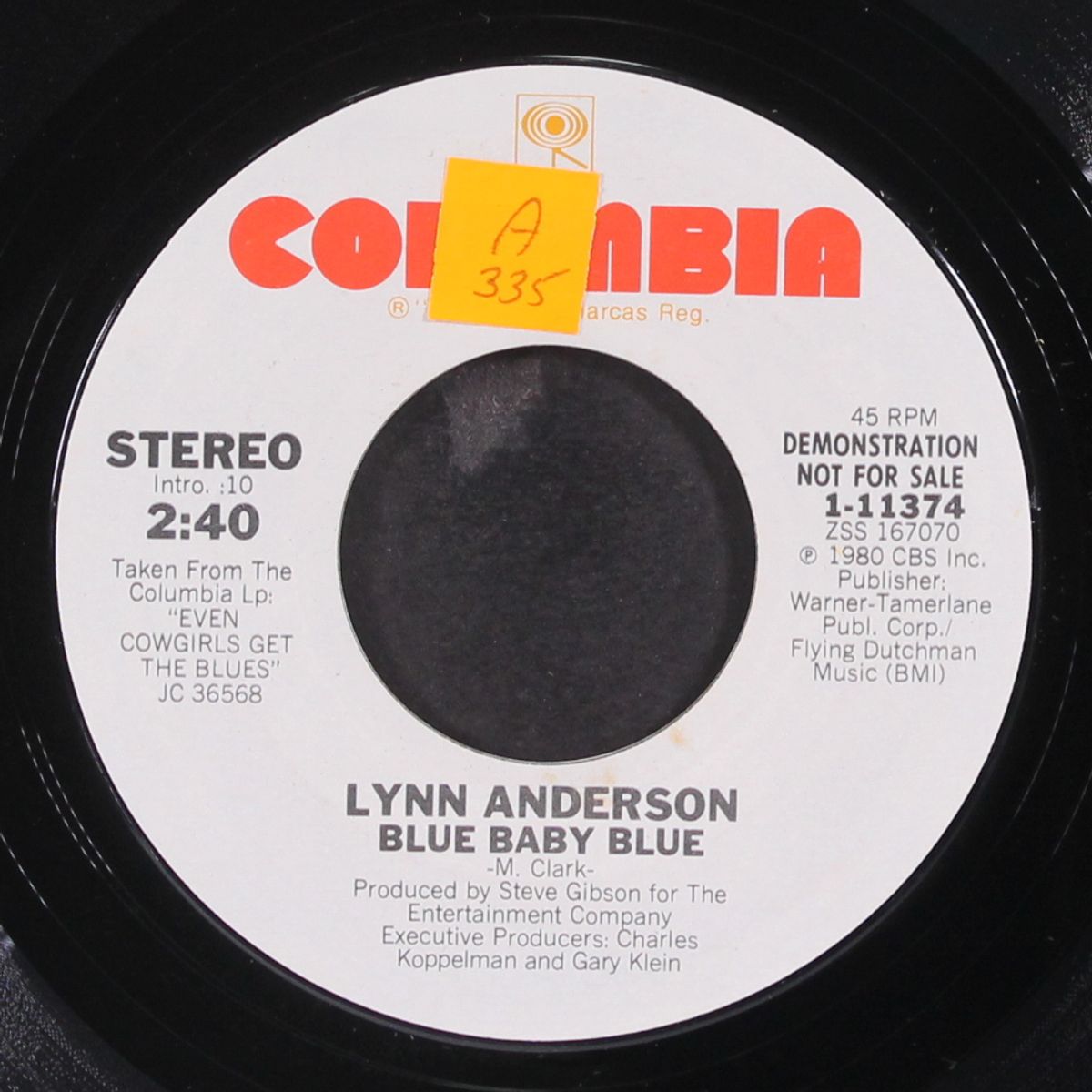 blue baby blue by LYNN ANDERSON