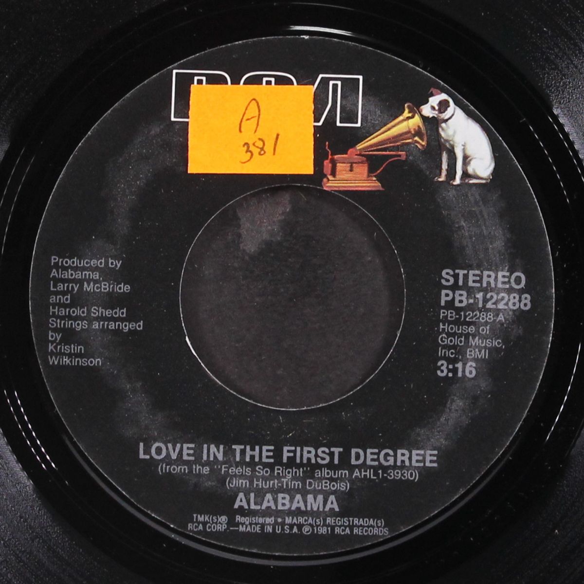 love in the first degree by ALABAMA