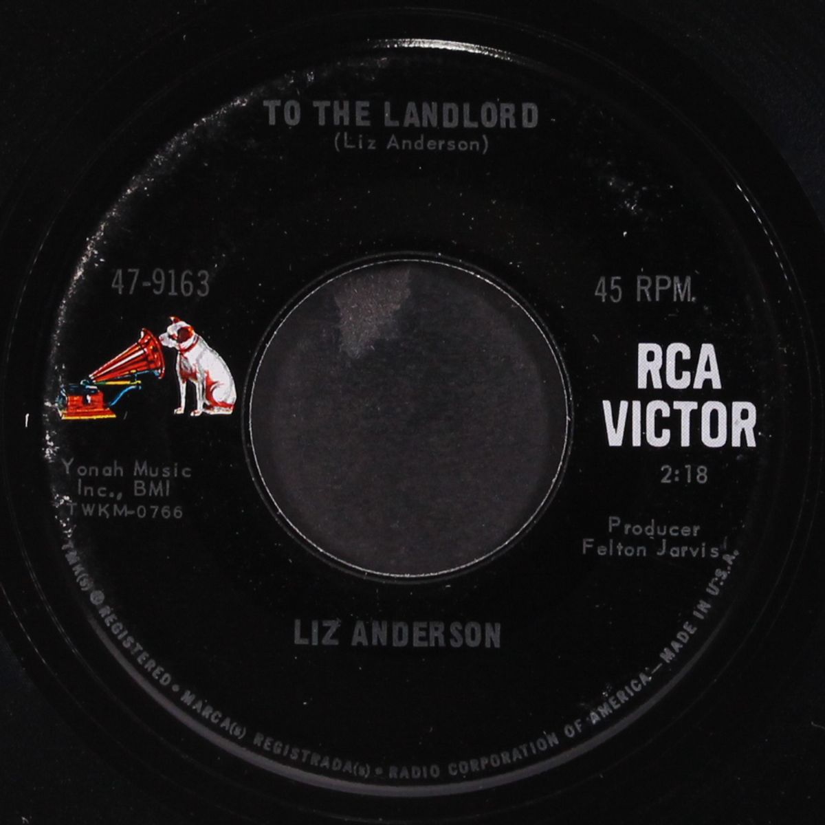 mama spank / to the landlord by LIZ ANDERSON