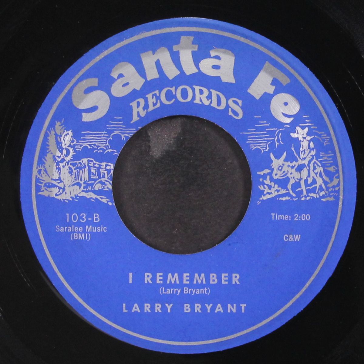 keep right on tryin' / i remember by LARRY BRYANT