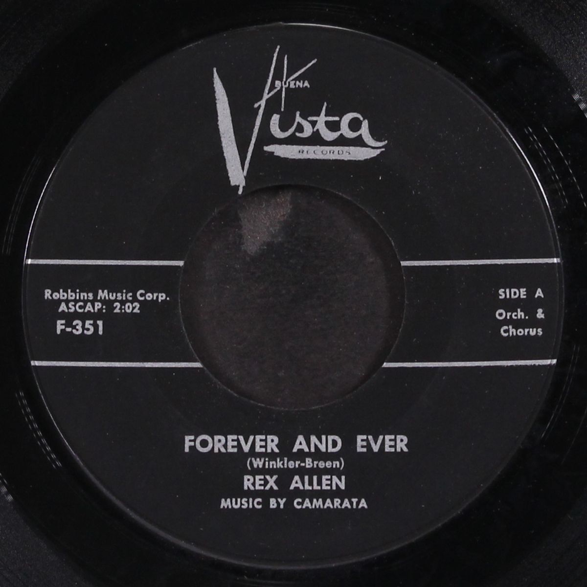 forever and ever by REX ALLEN