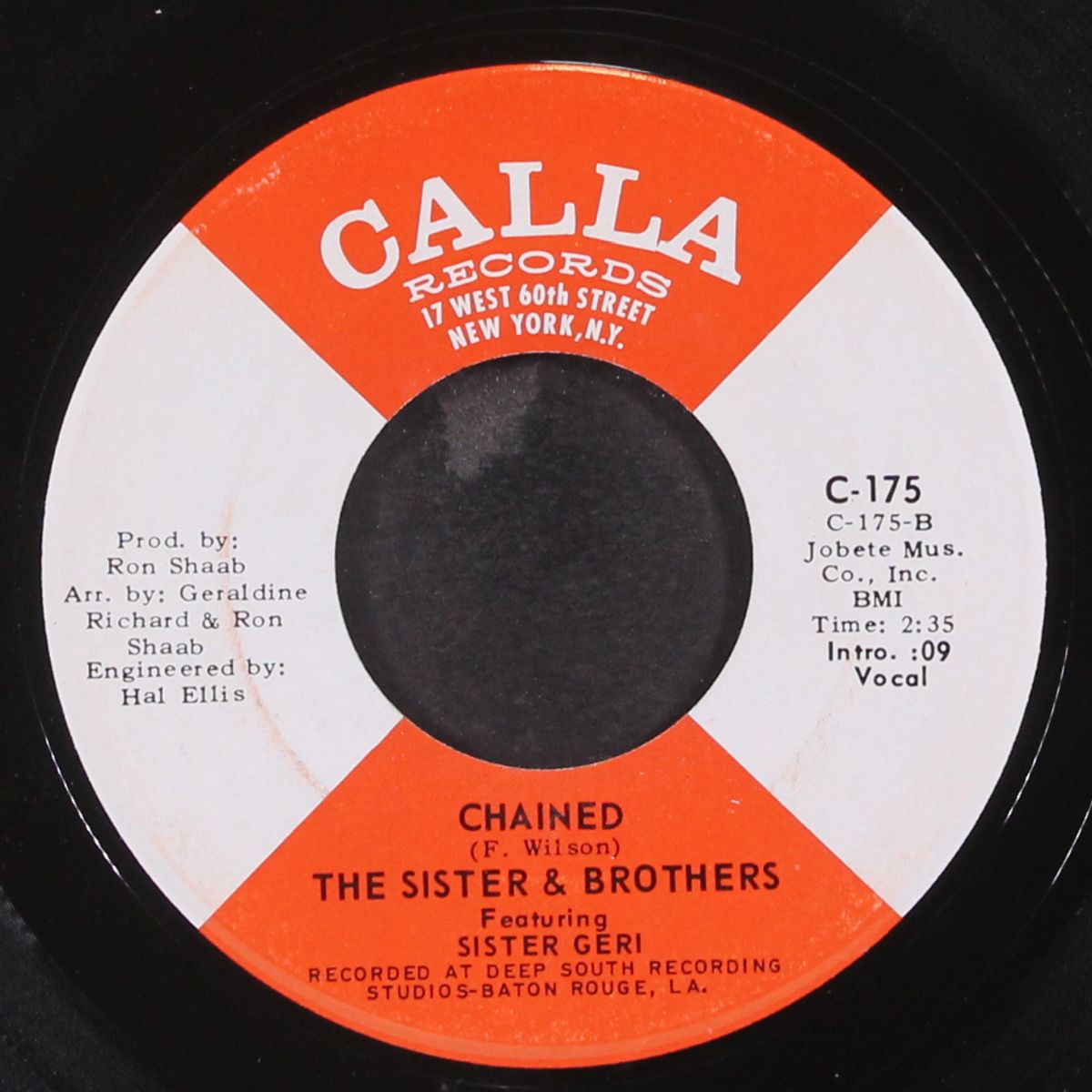 ack-a-fool / chained by SISTERS & BROTHERS