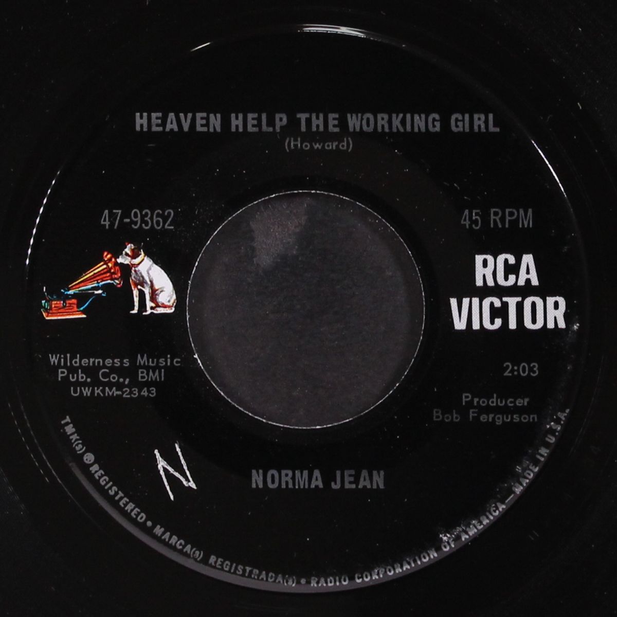 heaven help the working girl by NORMA JEAN