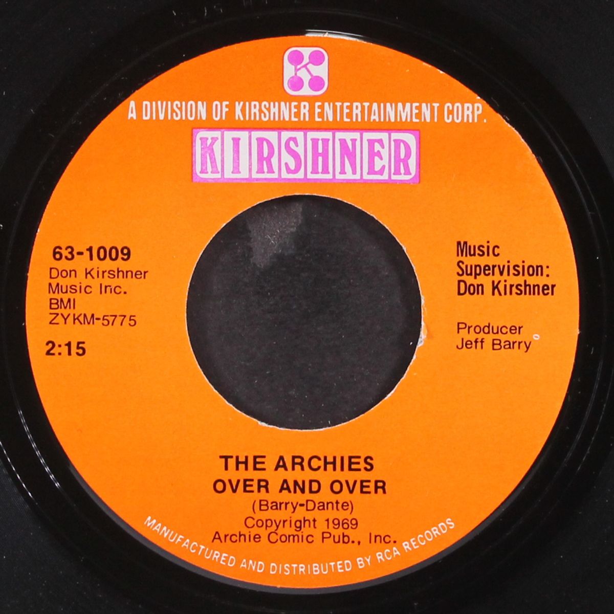 sunshine / over and over by ARCHIES