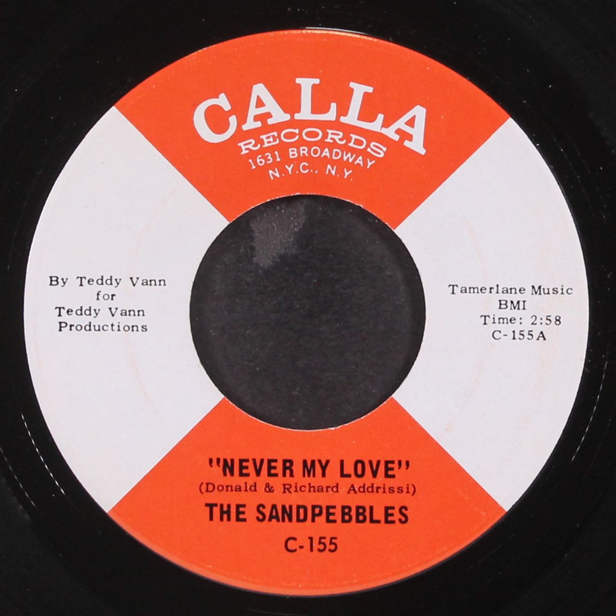 never my love / who knows what will be tomorrow by SANDPEBBLES