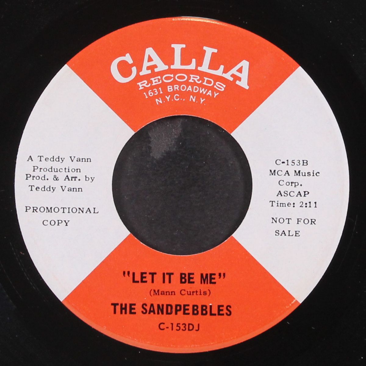 soul keeps rolling along / let it be me by SANDPEBBLES