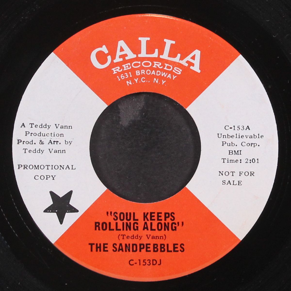 soul keeps rolling along / let it be me by SANDPEBBLES