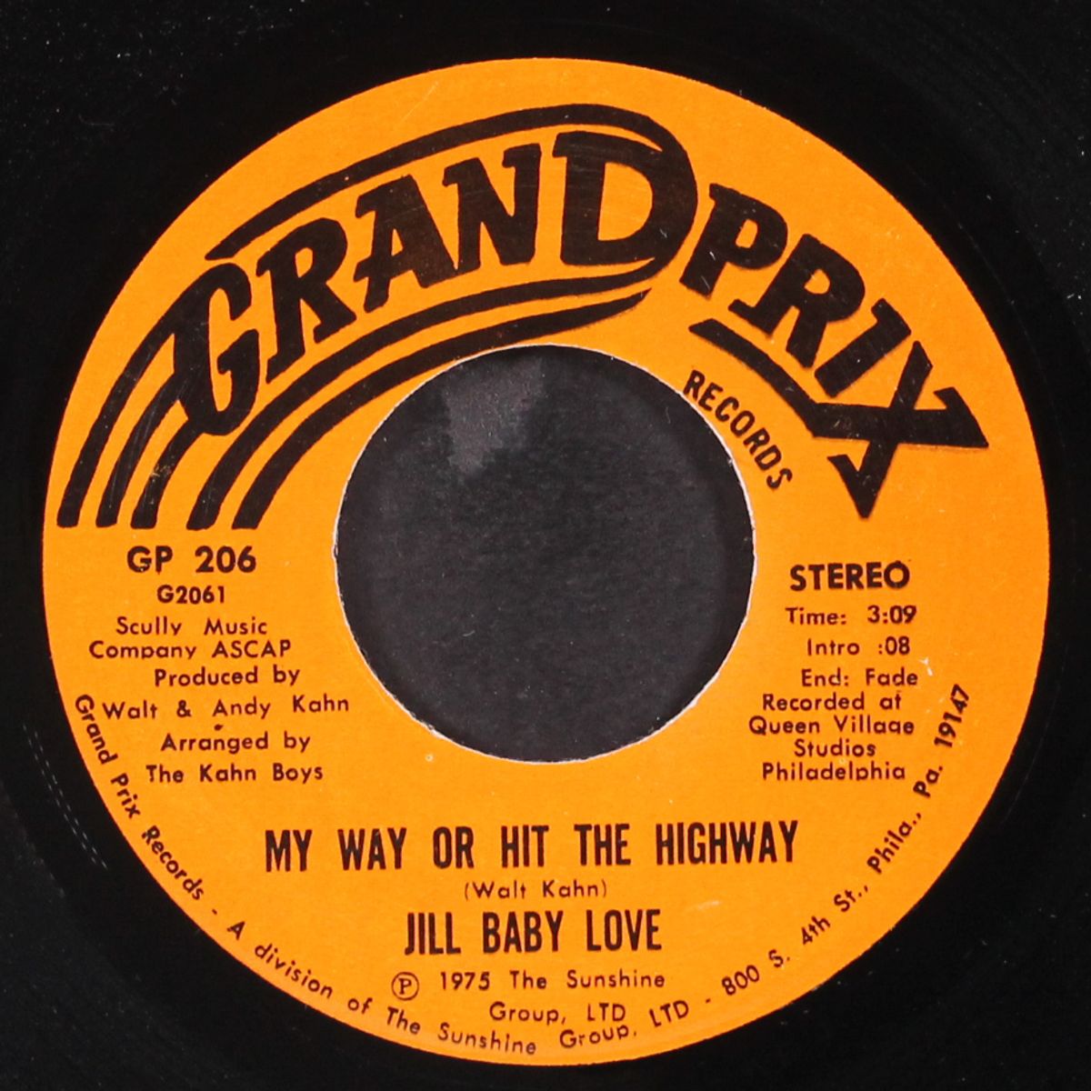 my way or hit the highway by JILL BABY LOVE