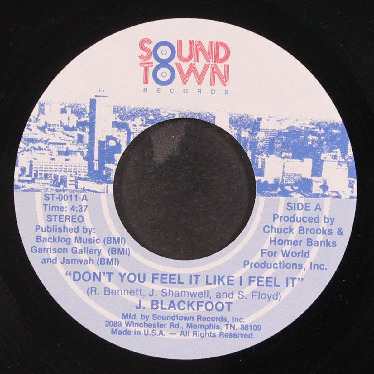 don't you feel it like i feel it / you can't take it with you by J. BLACKFOOT