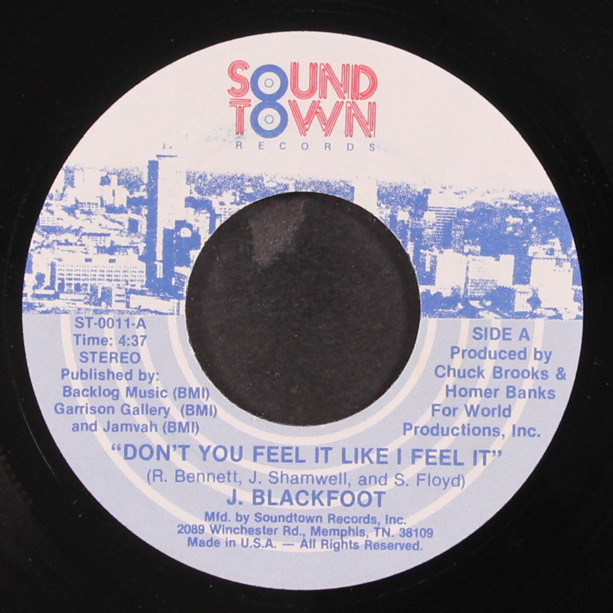 don't you feel it like i feel it / you can't take it with you by J. BLACKFOOT