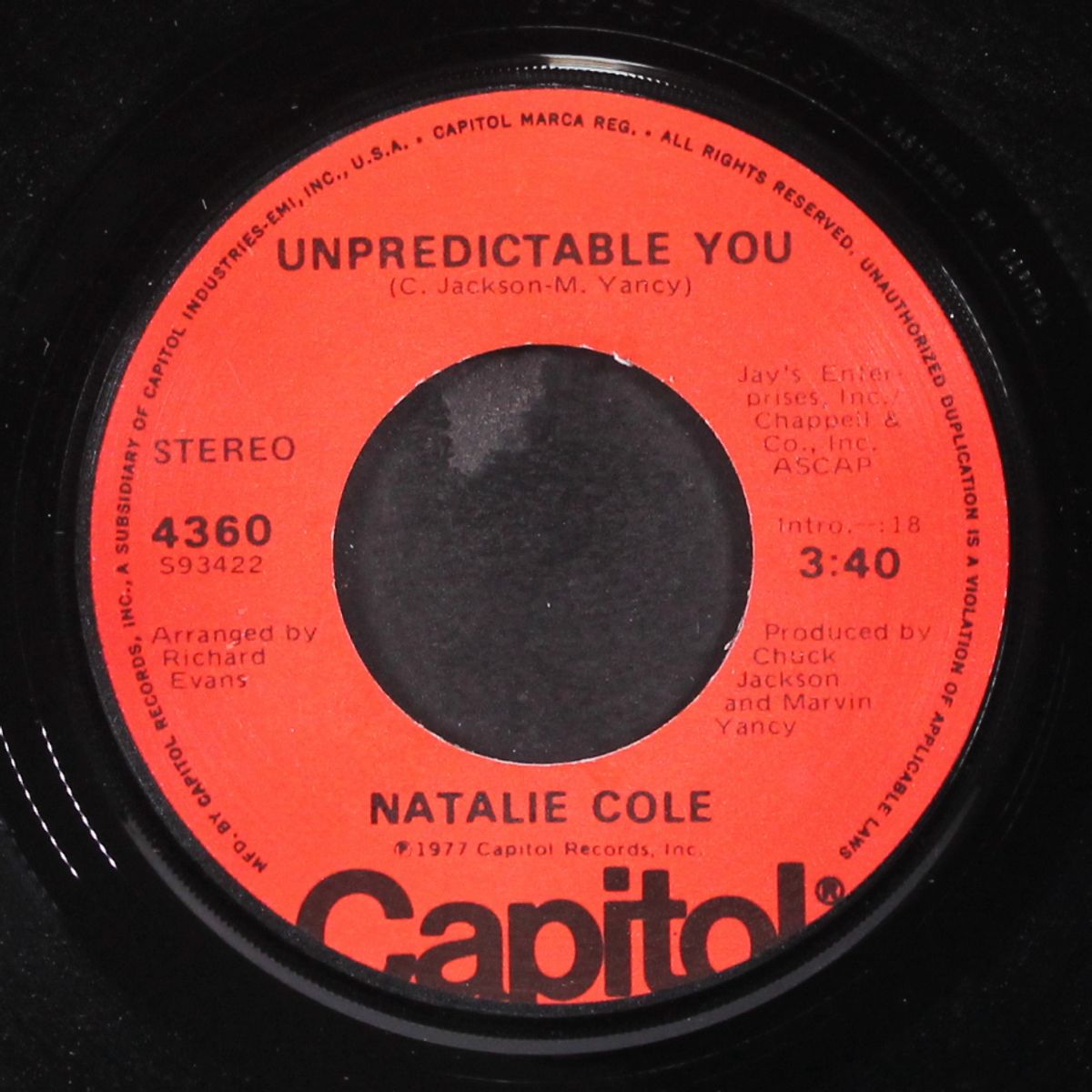 i've got love on my mind / unpredictable you by NATALIE COLE