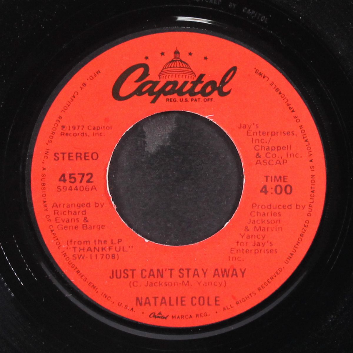 annie mae / just can't stay away by NATALIE COLE