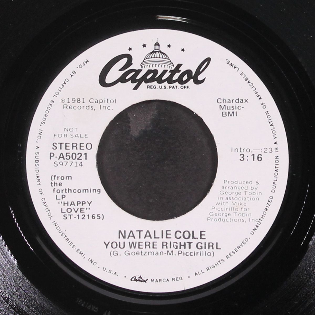 you were right girl by NATALIE COLE