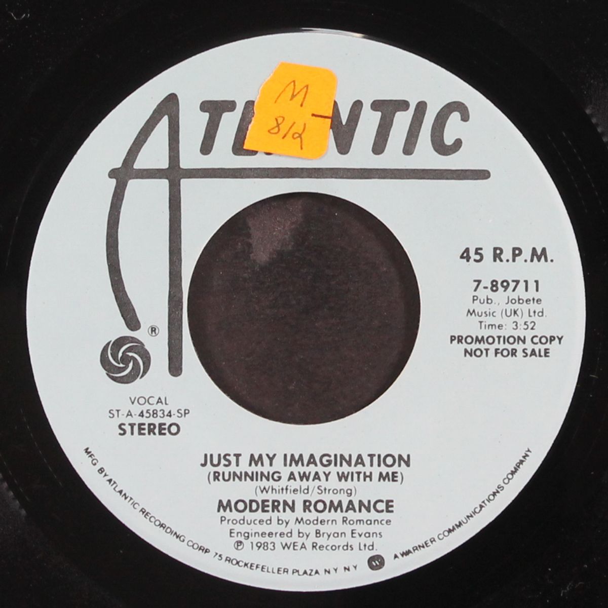 just my imagination / same by MODERN ROMANCE