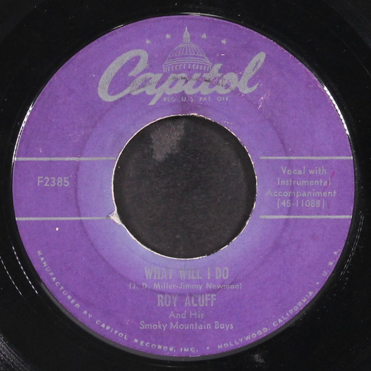 what will i do by ROY ACUFF