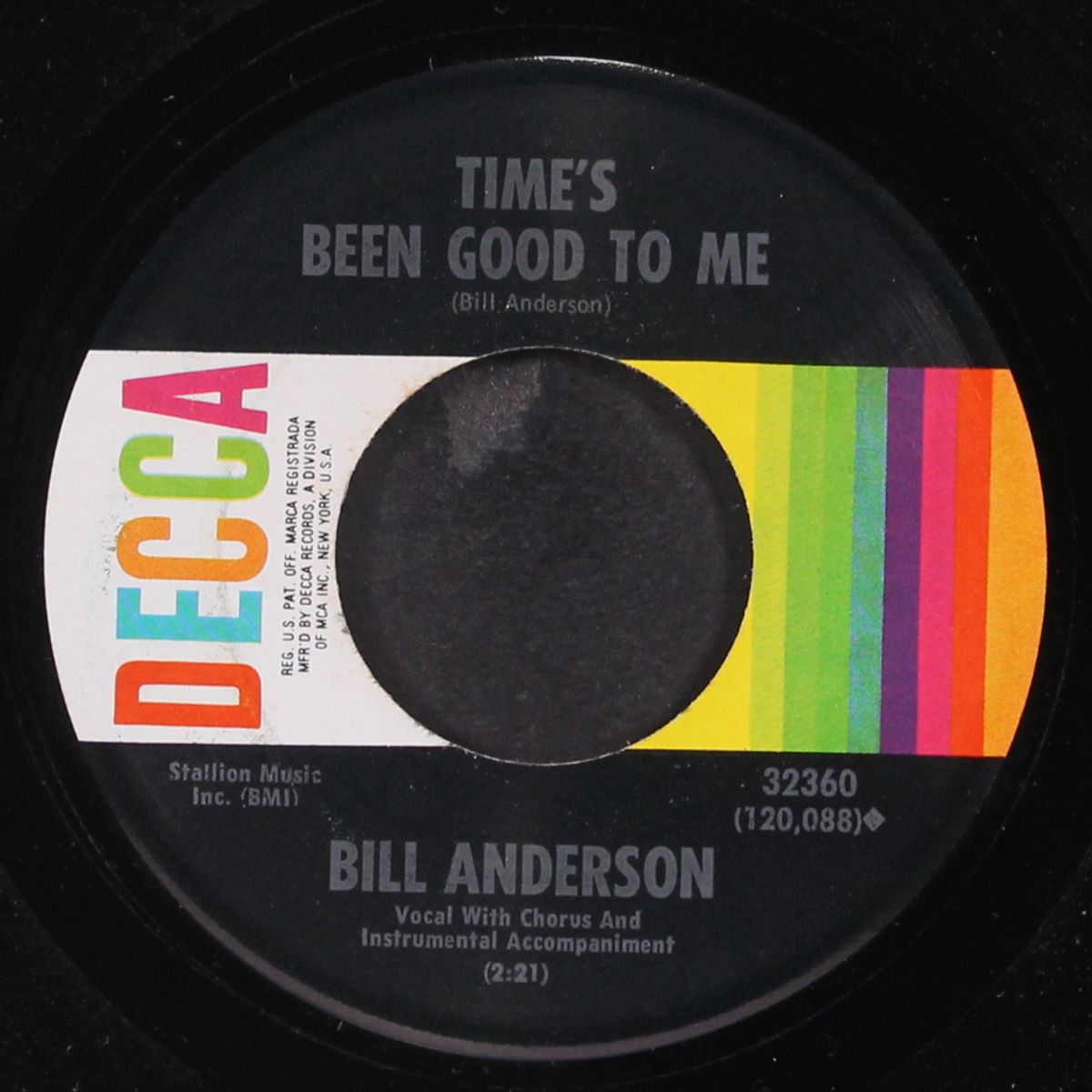 happy state of mind by BILL ANDERSON